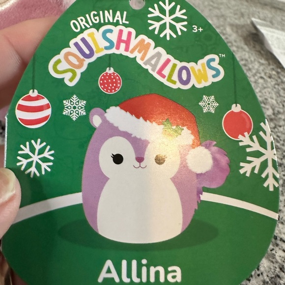 NWT 4” Alinna Christmas Squishmallow - Picture 3 of 4